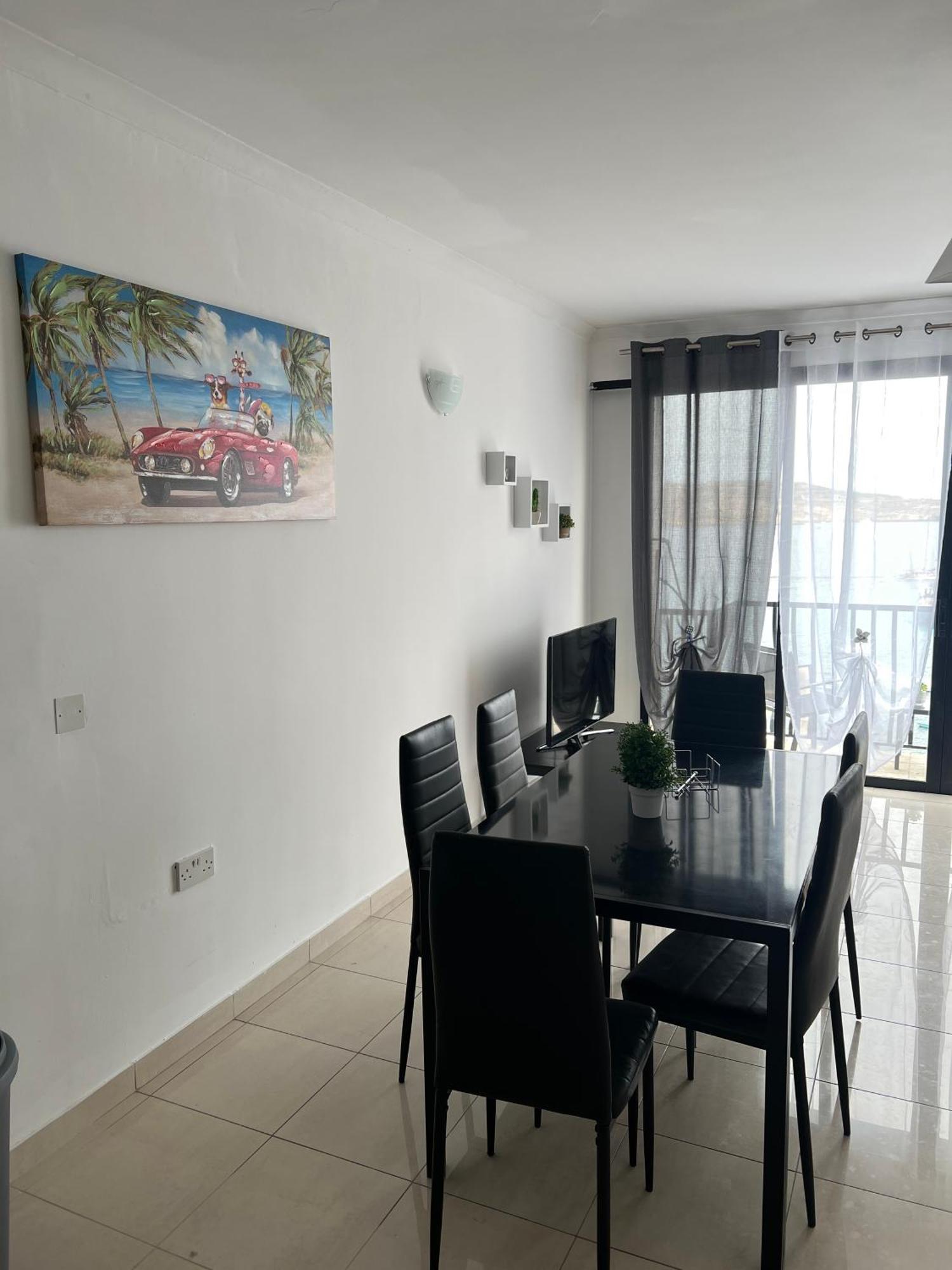 Апартаменти Sea View Penthouse Сент-Полс-Бей Екстер'єр фото